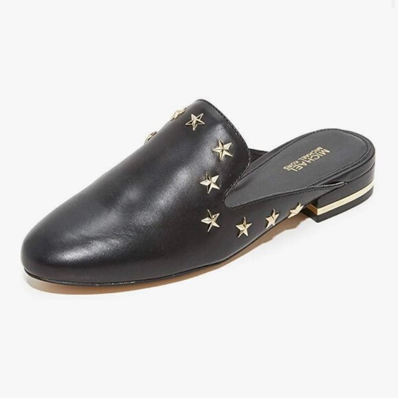 Michael Kors Women's Natasha Star Studded Mules Size 6M NWT - Picture 1 of 7